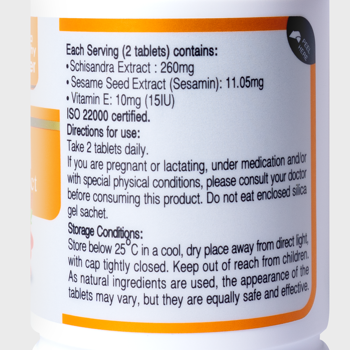 BRAND'S® Sesamin with Schisandra Extract 60 Tablets (EXP: MAR 2026)