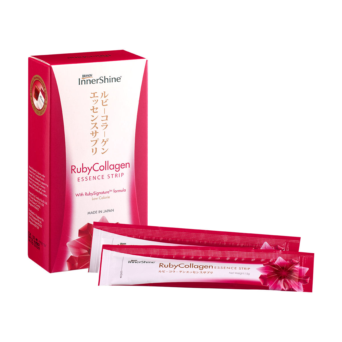 BRAND'S® InnerShine RubyCollagen Essence Strips 10s