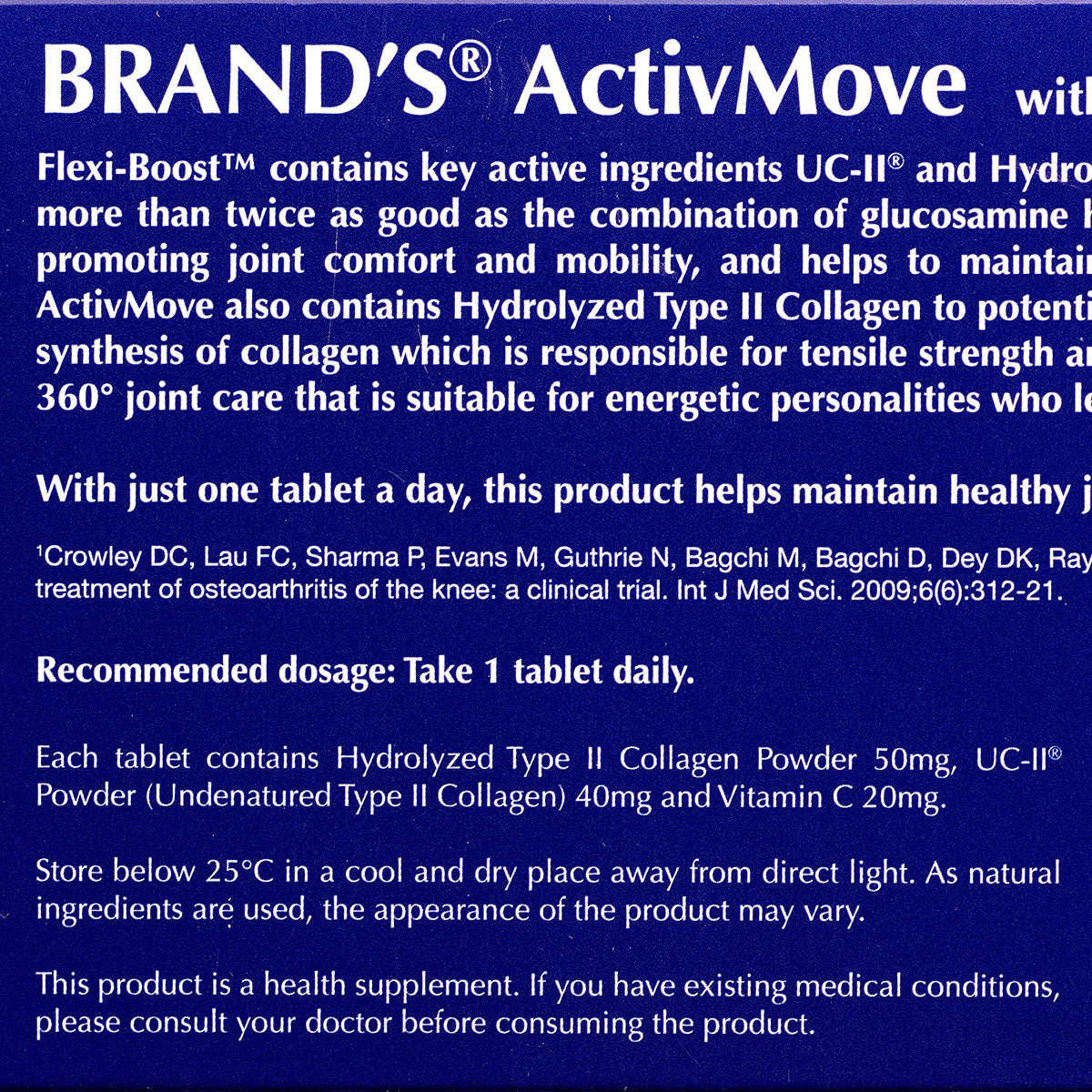 BRAND'S® ActivMove 30 Tablets (EXP: JAN 2026)