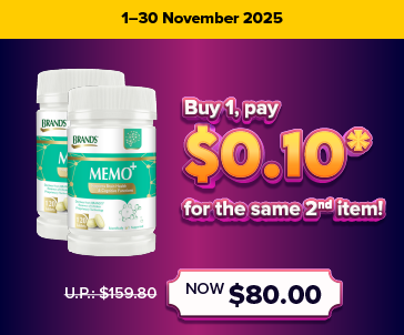 [18 - 30 Nov] Buy 1 MEMO+, get 2nd item at $0.10